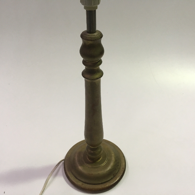 LAMP, Base (Table) - Candlestick Style, Painted Gold